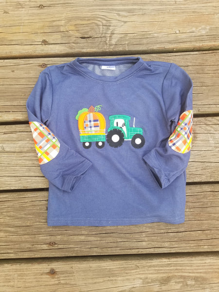 Blue Pumpkin in a Truck Tee