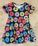 Donut you Want This Tiered Short Sleeve Dress