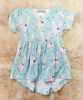 Baby Bunnies High Low Short Sleeve Tunic