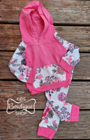 Pink Infant Jogger Set