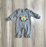 Rainbow Dino Family Collection - Baby Romper