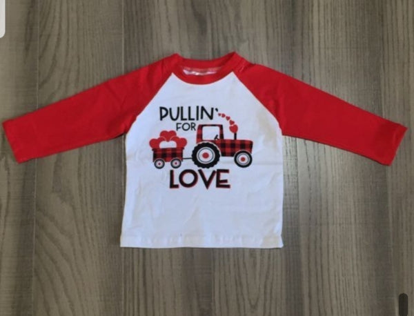 Pulling for Love Raglan Tee