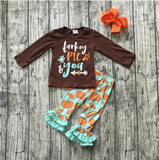 Turkey Pie and You Ruffled Pant Set