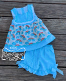 Sweet Rainbow Romper & Short Set
