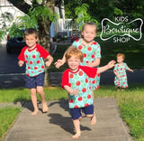 Back to School Bookworm Dress and Tee