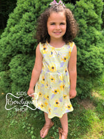 Yellow Ivy Grace Sleeveless Sundress