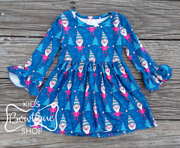 Blue Gnomes Pearl Dress