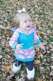 Blue Happy Clouds Hoodie