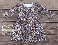 Cheetah Pearl LS Dress 2021